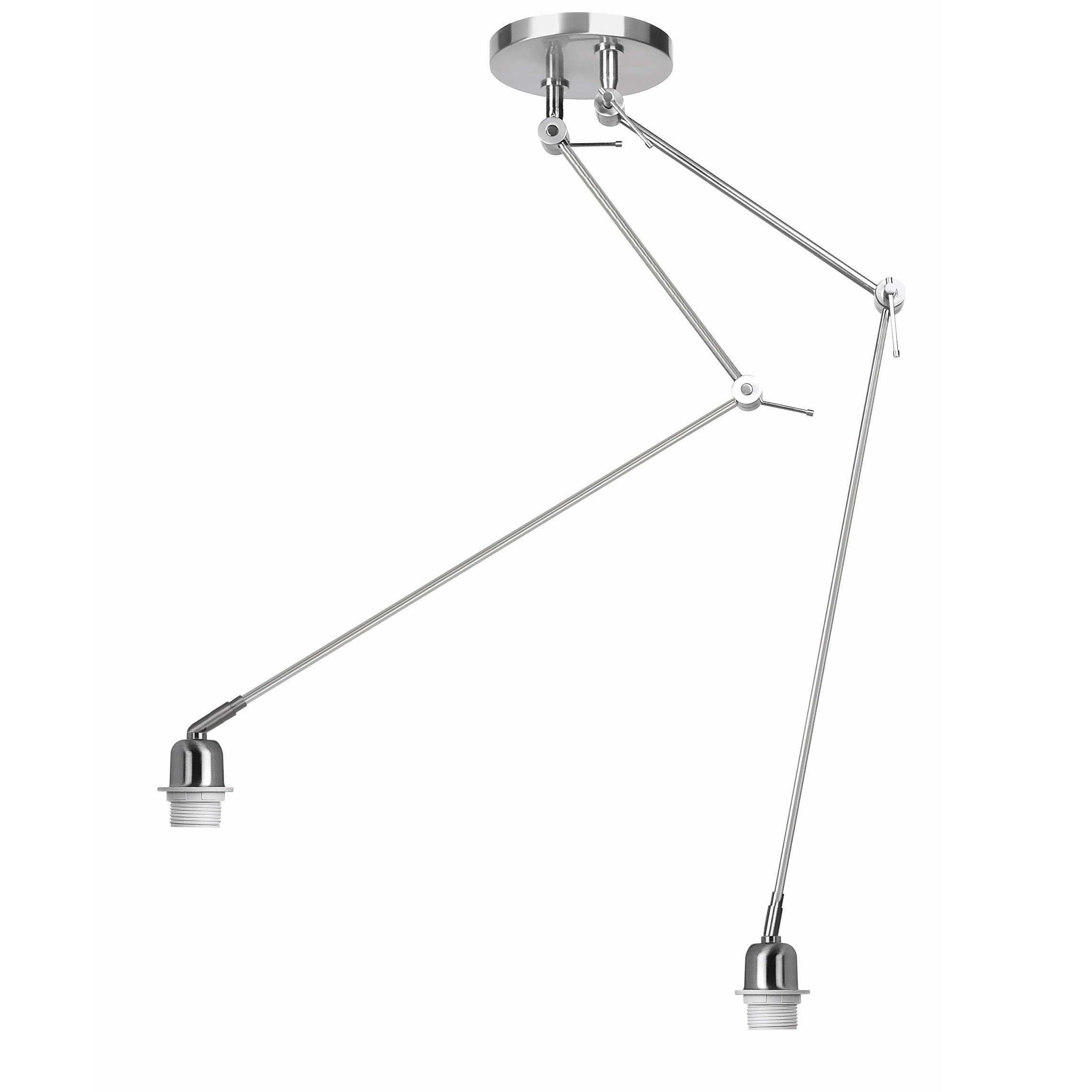 Hanglamp Highlight Rod 2L Staal