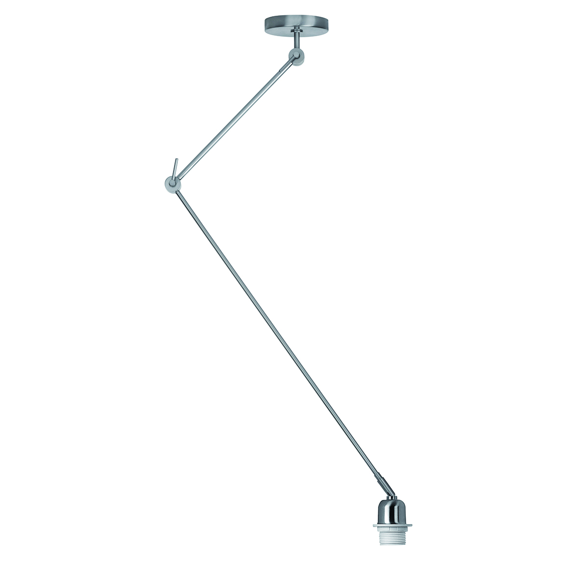 Hanglamp Highlight Rod 1L Staal