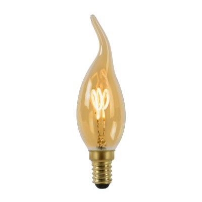 Dimbare Led Lamp Tip Kaars E14 Amberkleur