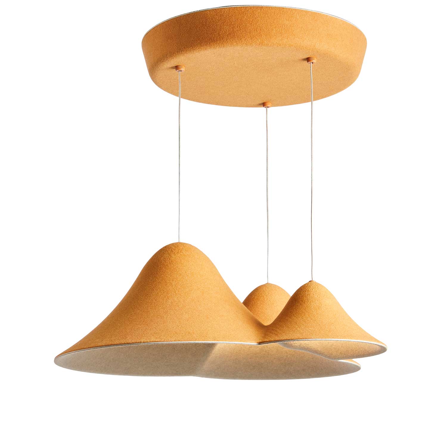 Loom Design Hanglamp Panorama Small Geel – Grijs